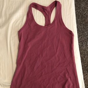 Lululemon womens 6 tank mauve perfect condition